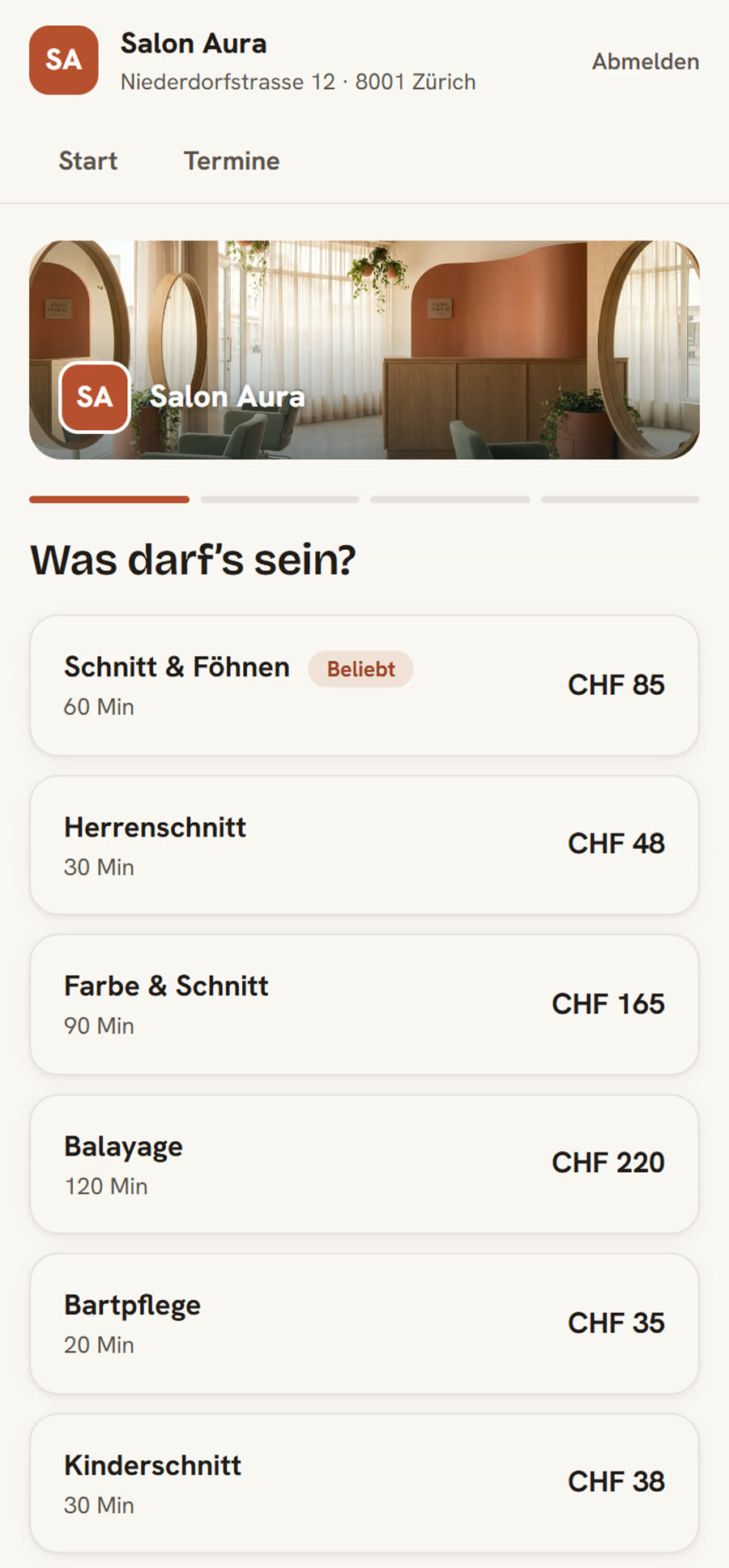 bookloya Online-Buchung